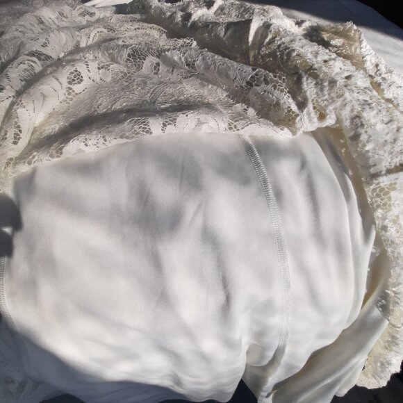 Fitted Torrid lace dress with flare skirt, fully lined, knee length, romantic - Picture 9 of 9